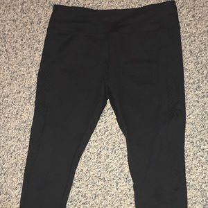 Zella Mesh Black Leggings